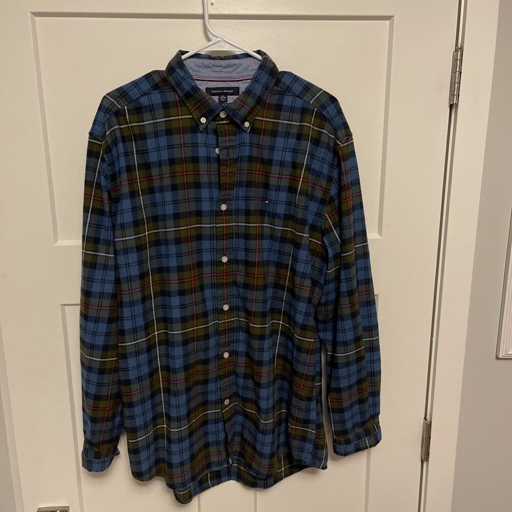 Tommy Hilfiger Button Up Flannel Extra Large